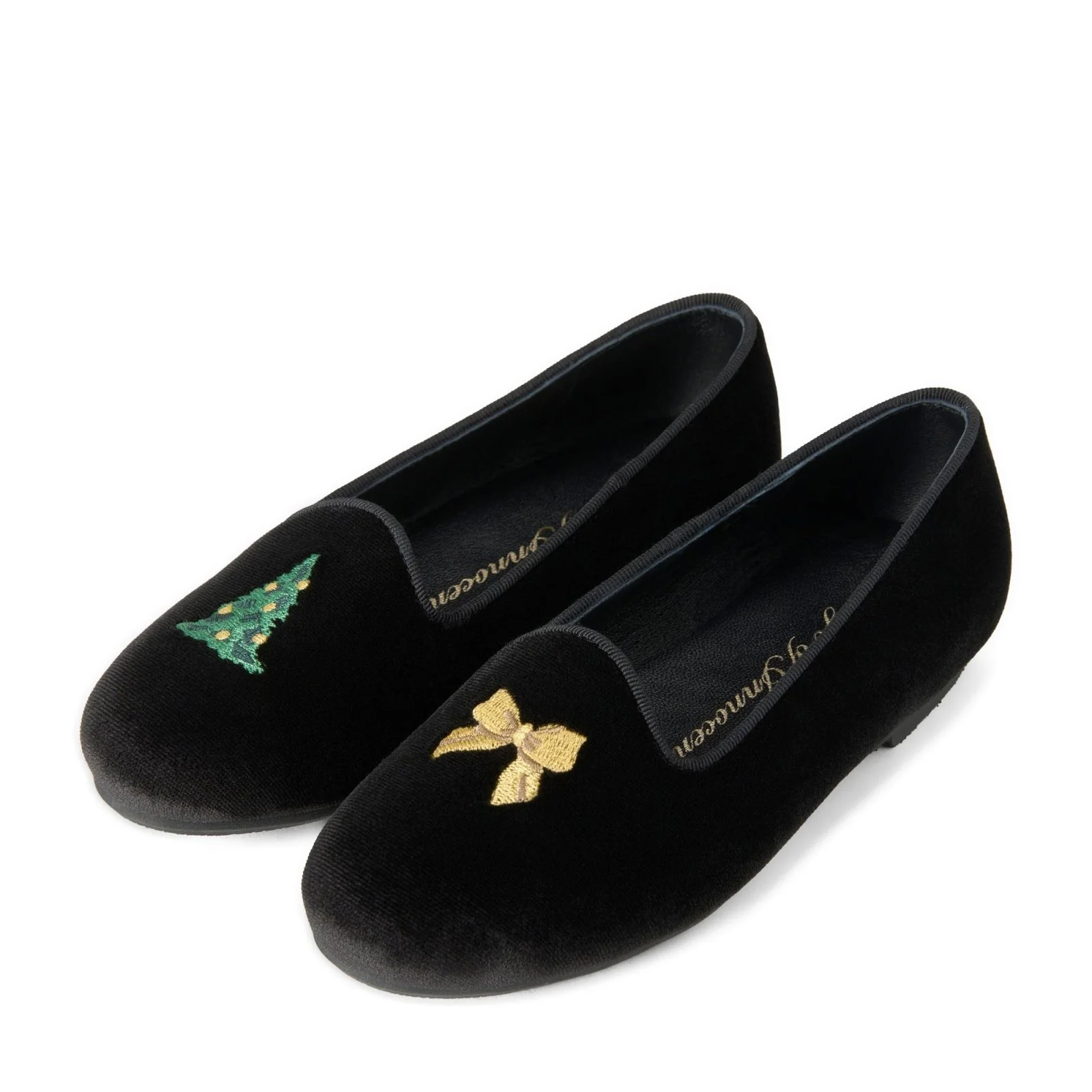 Santa Baby Black Loafers - Image 2