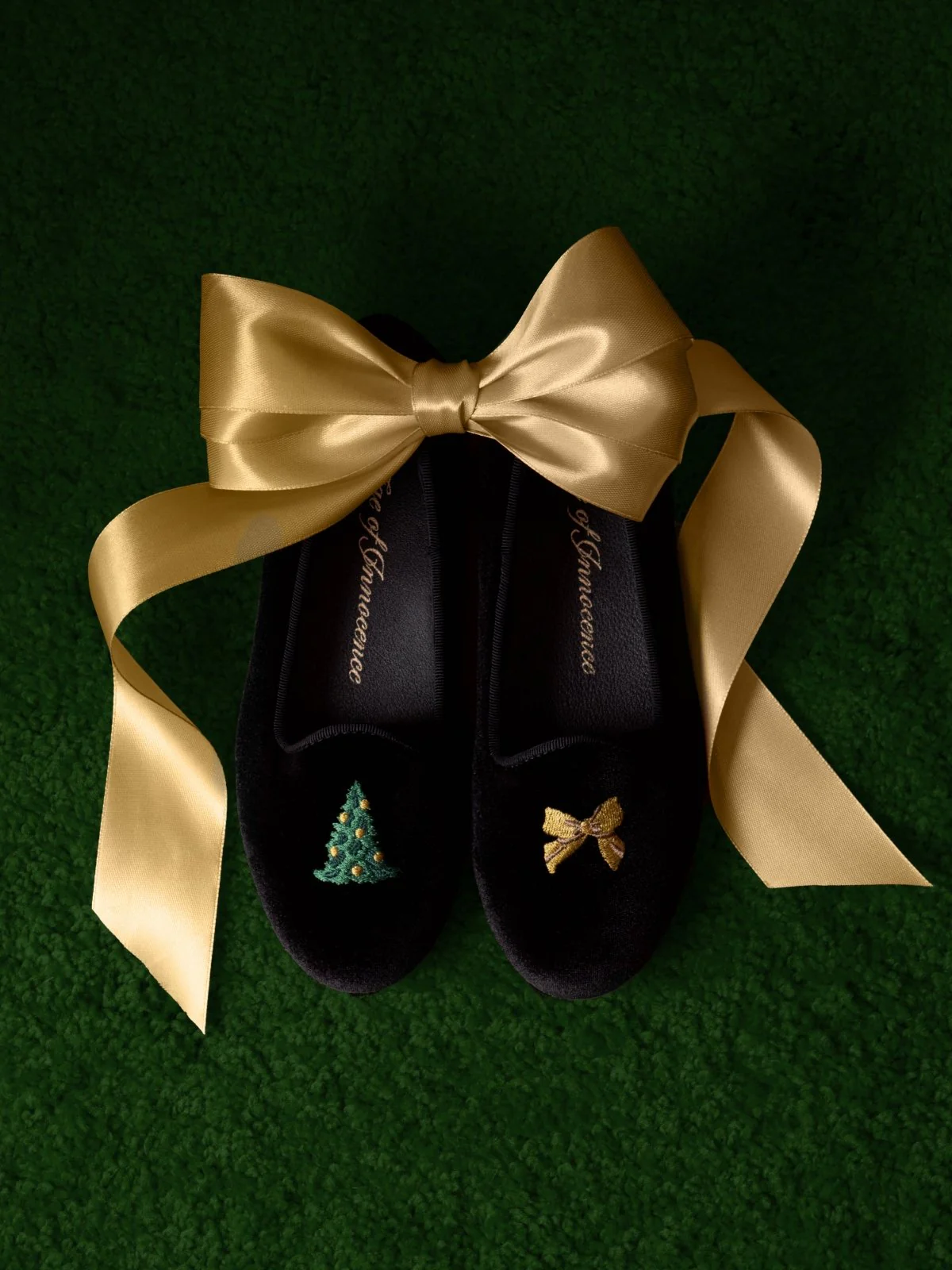 Santa Baby Black Loafers - Image 3