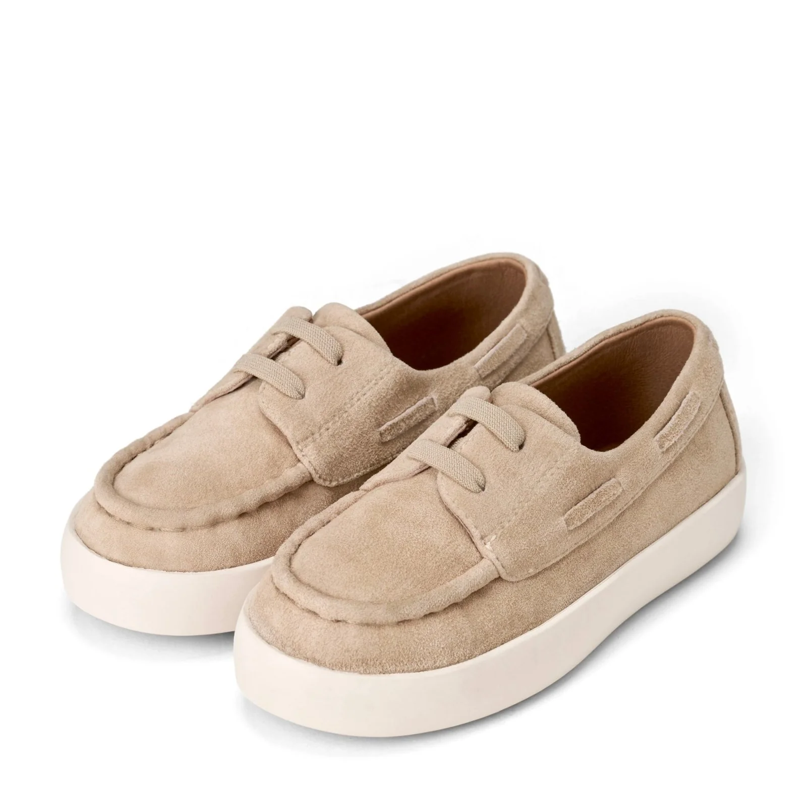Saxon Light Beige Loafers - Image 2