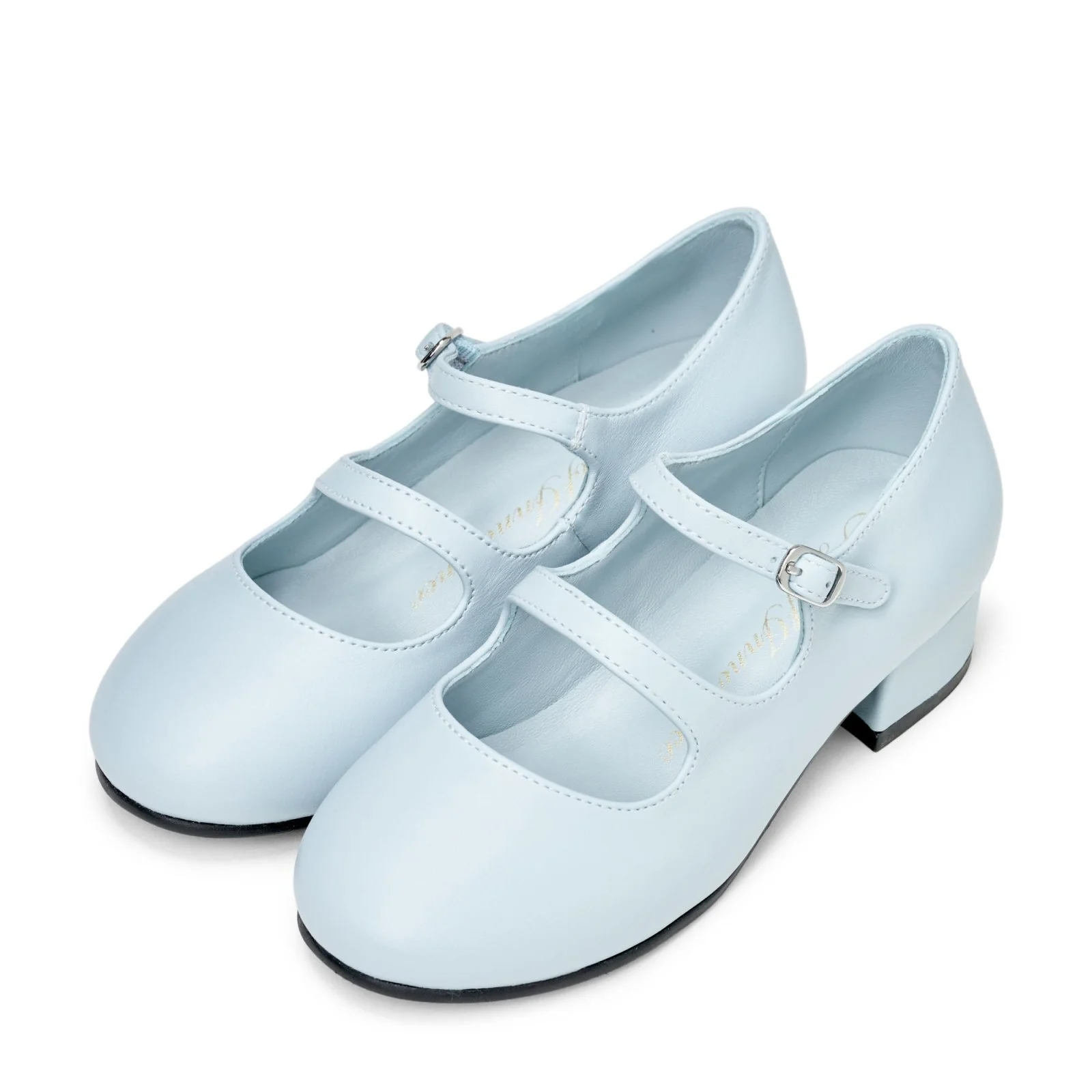 Seema Leather Blue Shoes - Image 2