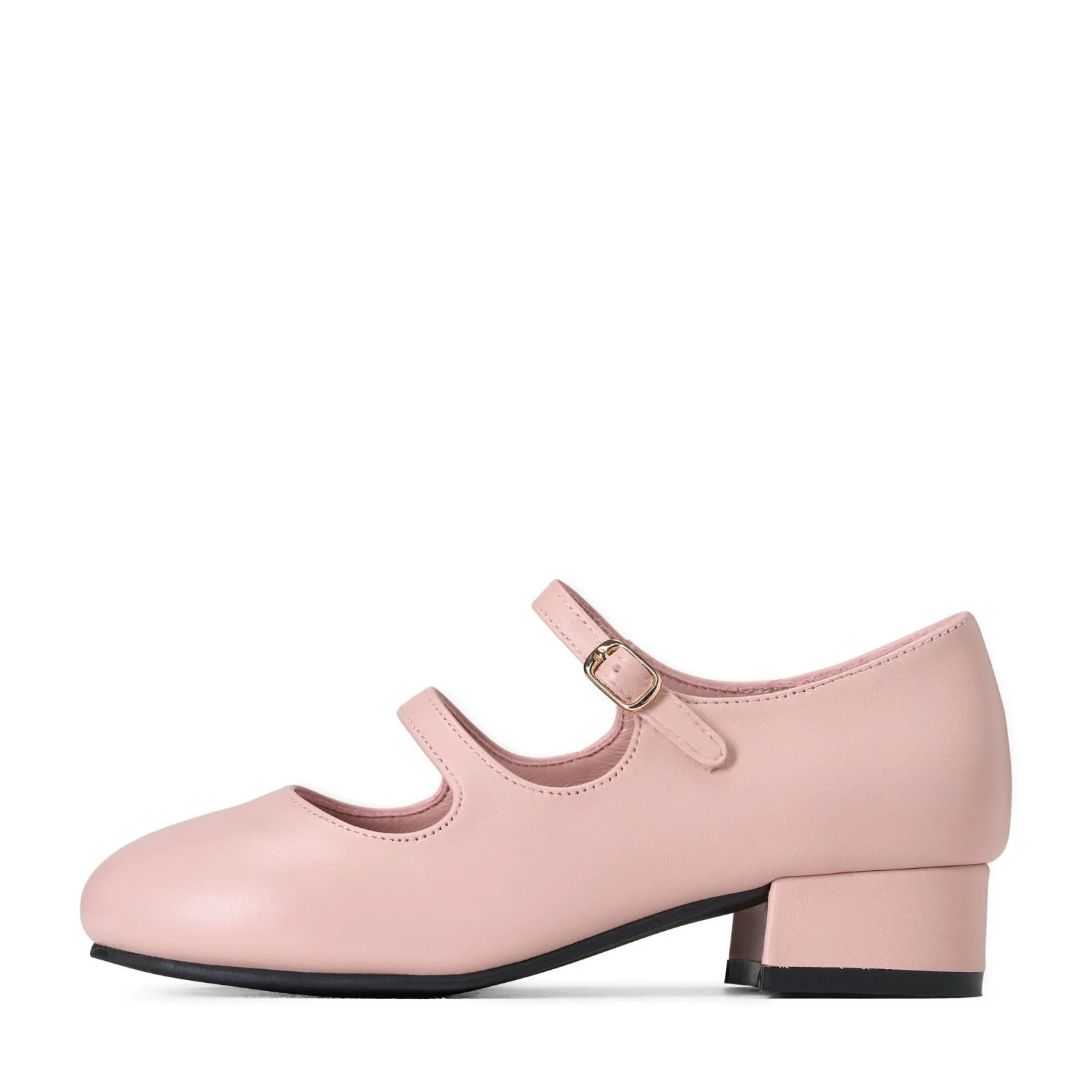 Seema Leather Pink Shoes