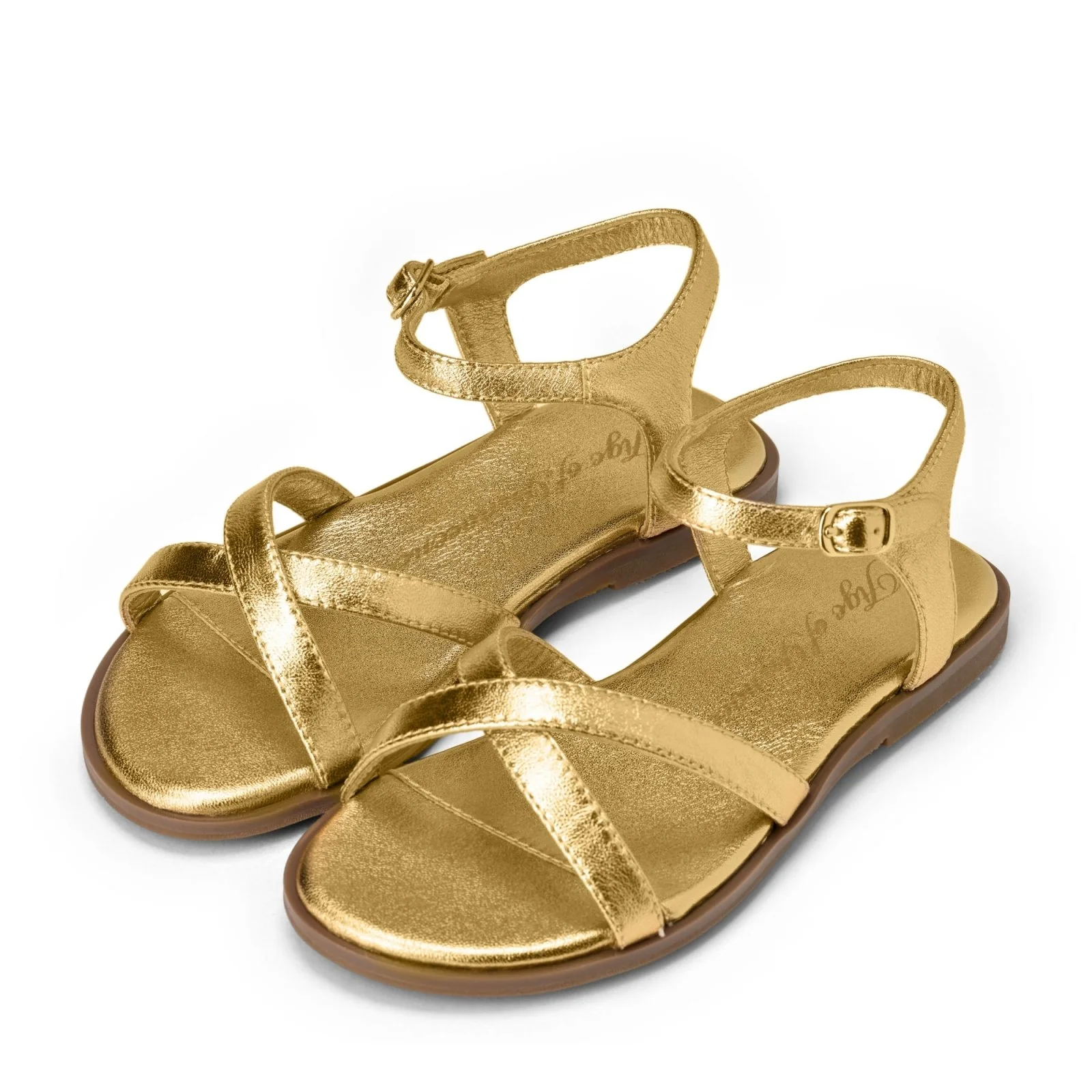 Seraphine Gold Sandals - Image 2