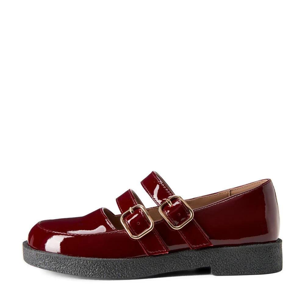Sloane Burgundy Shoes
