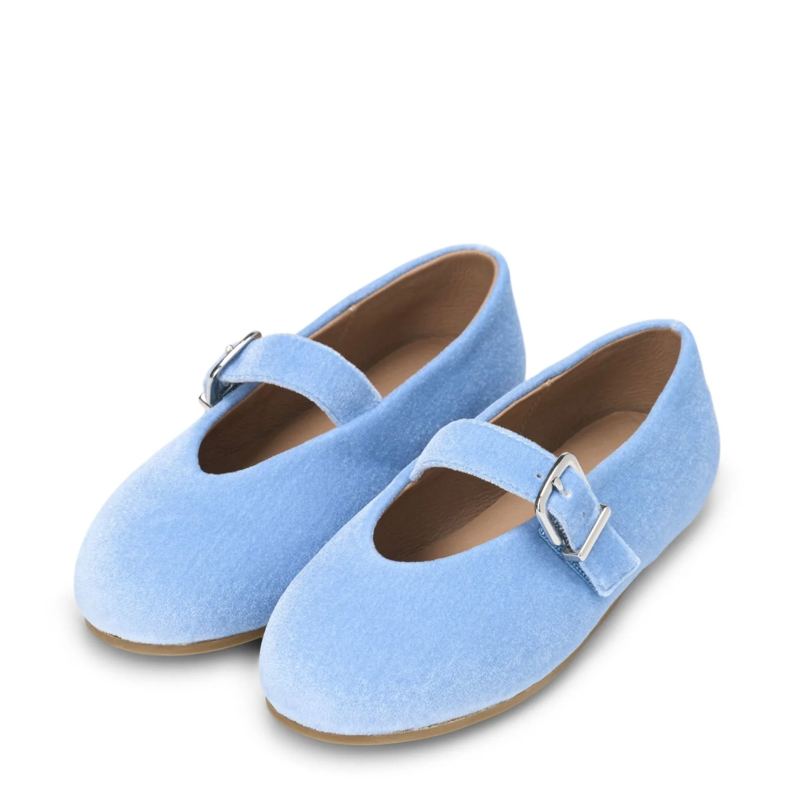 Sydney Light Blue Flats - Image 2