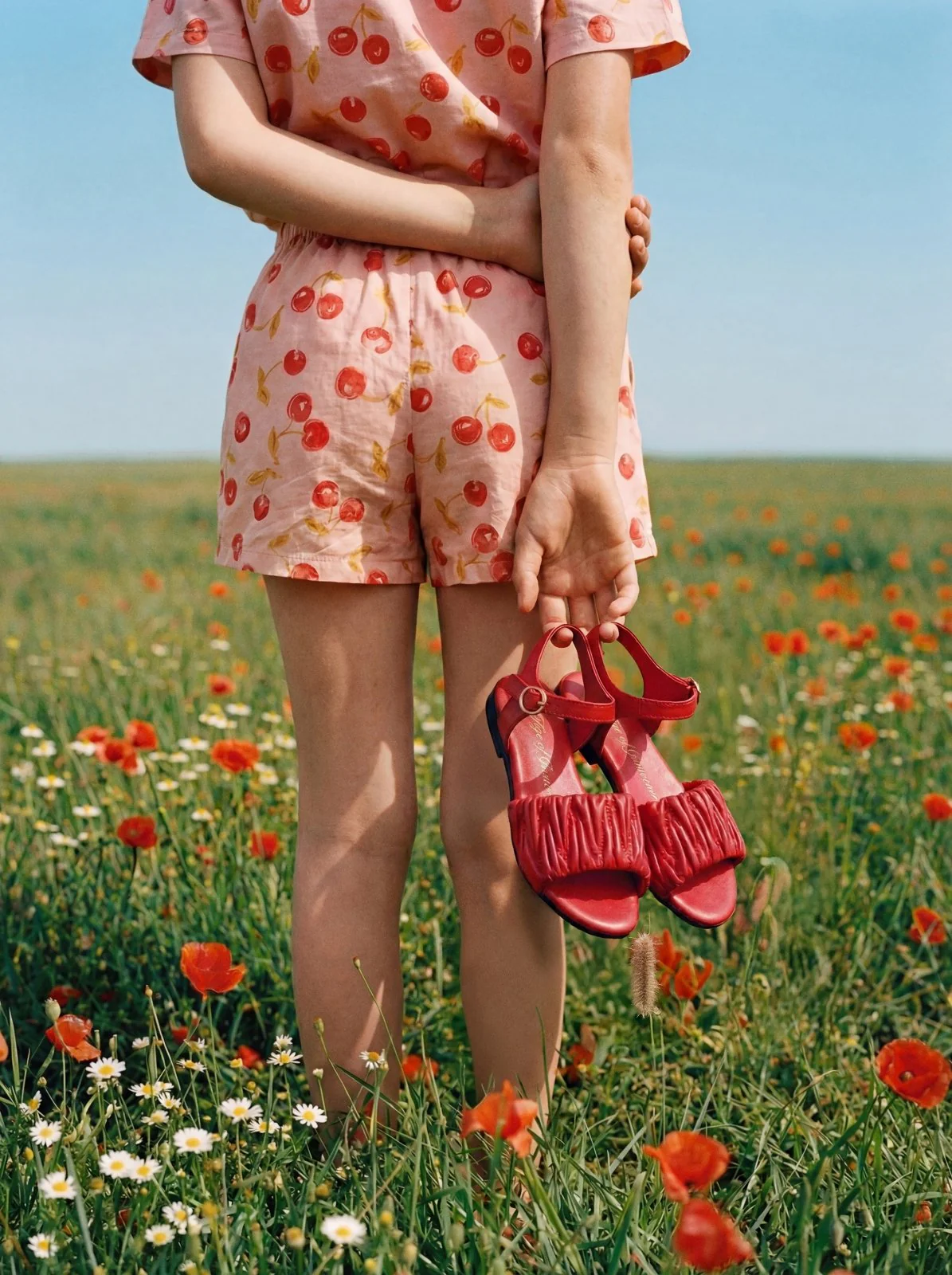 Tanya Red Sandals - Image 3