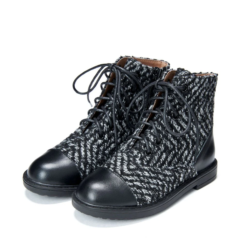 Tate Black Boots - Image 2