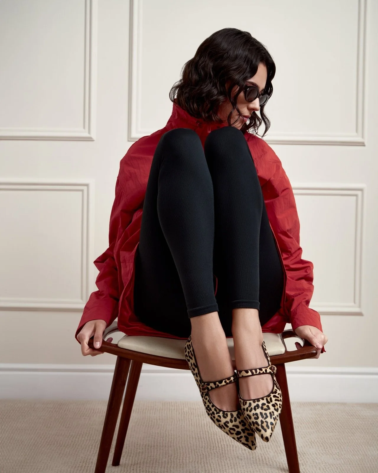 Thea Animal print Flats - Image 6