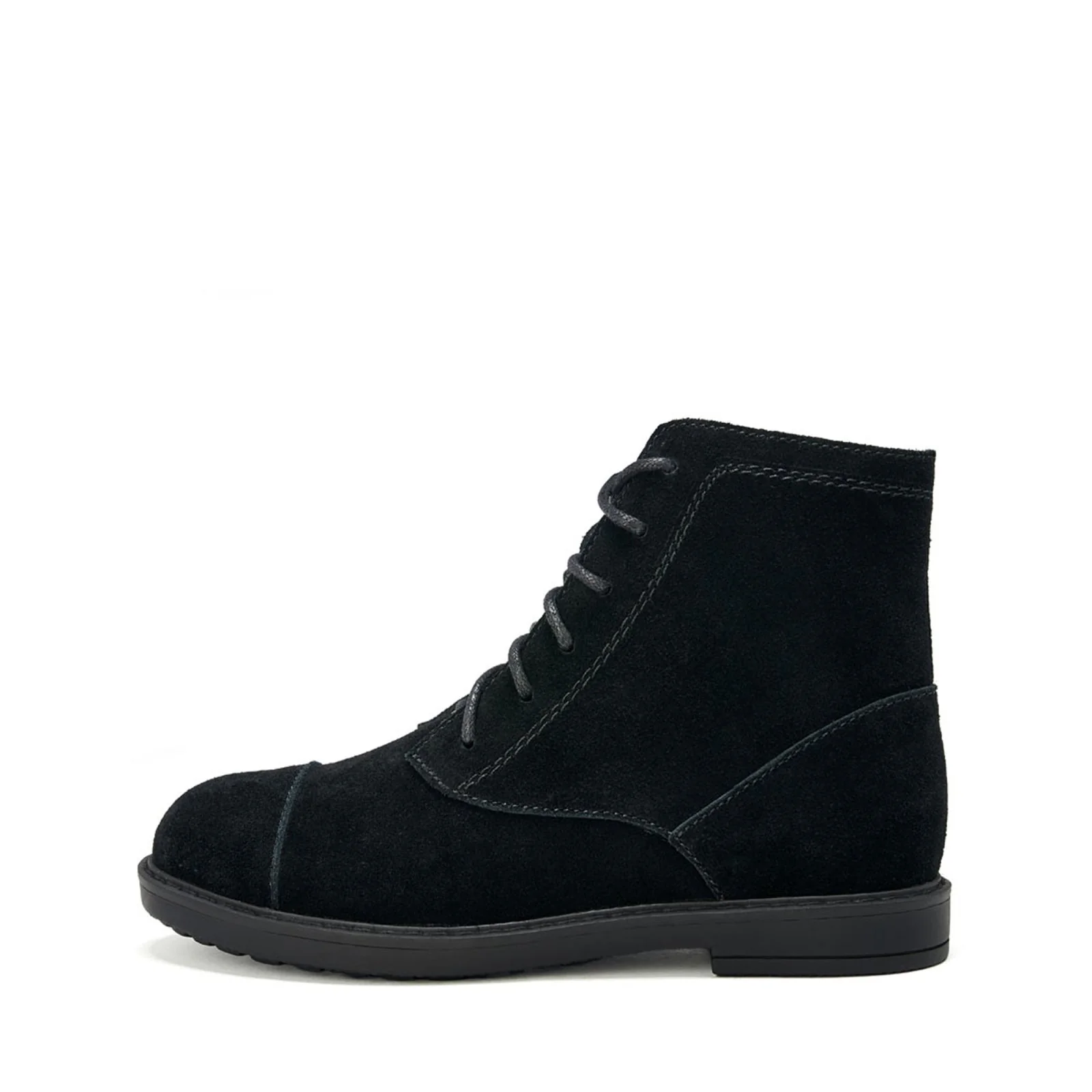 Thomas Suede Black Boots