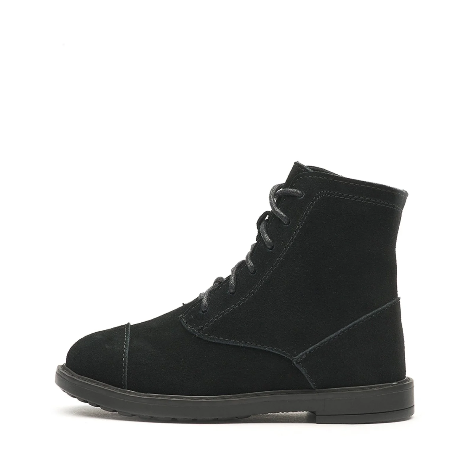 Thomas Suede Winter Black Boots