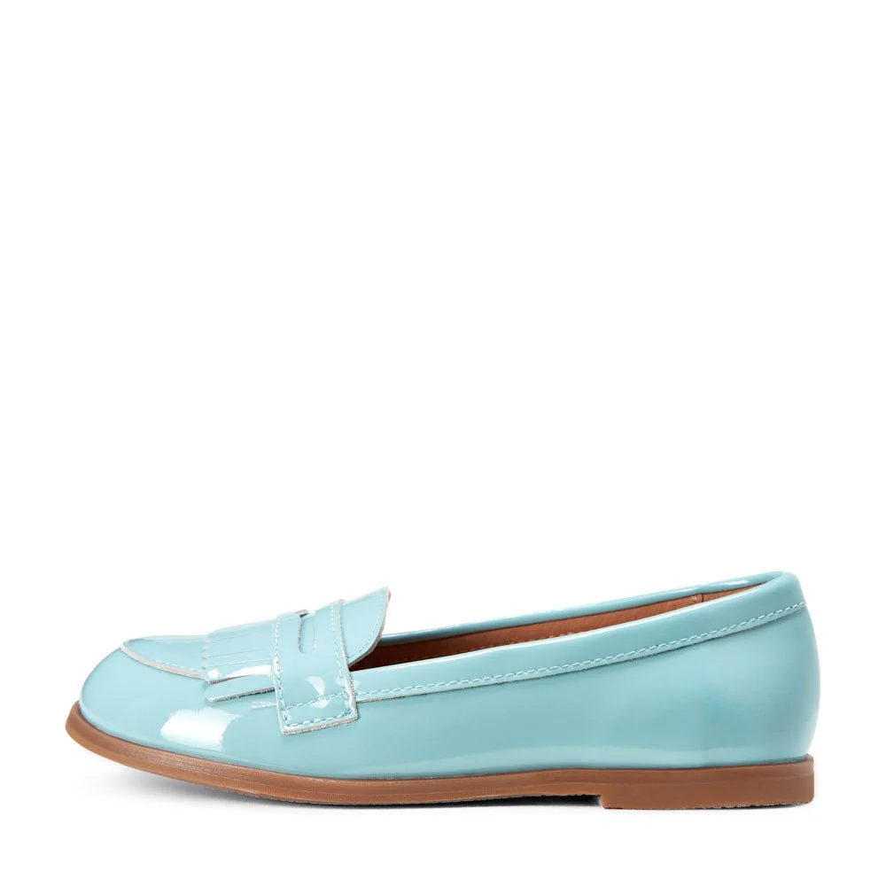 Valerie Blue Loafers