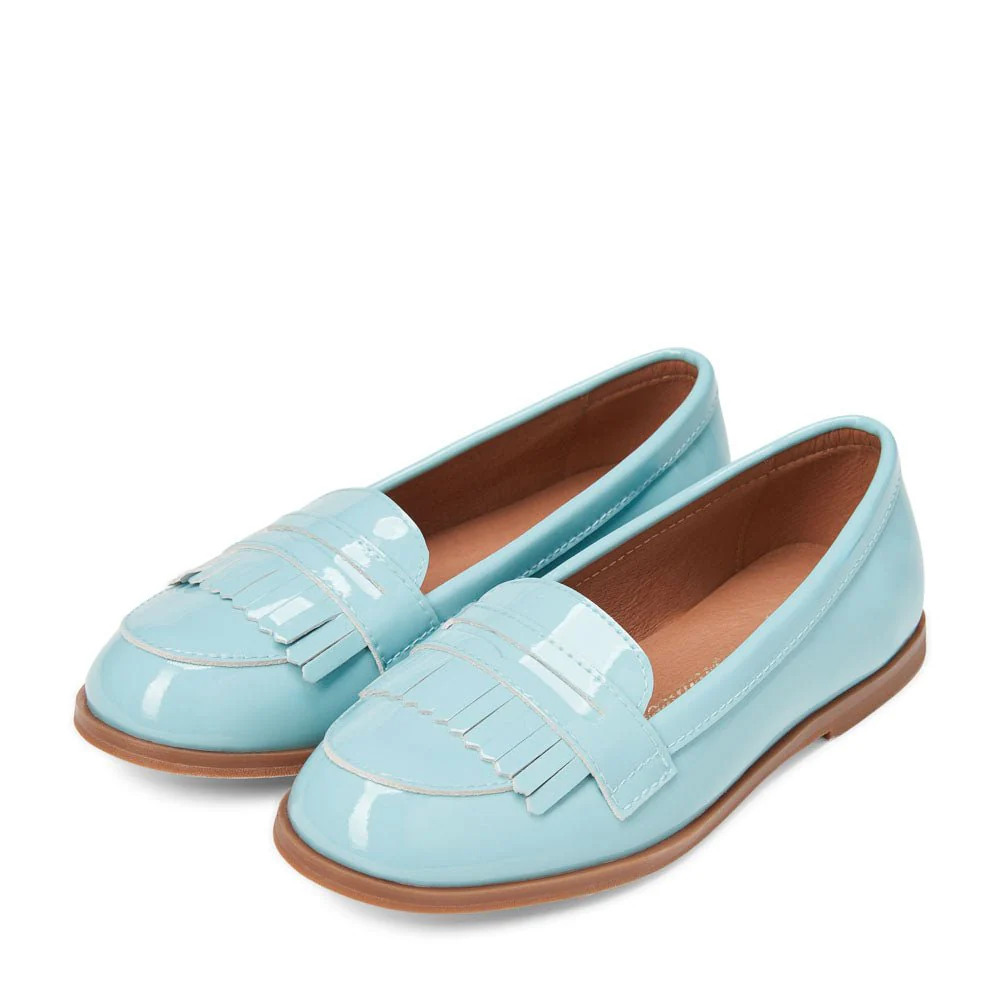 Valerie Blue Loafers - Image 2