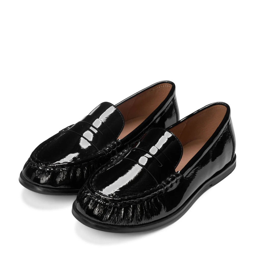 Vivi Black Loafers - Image 3