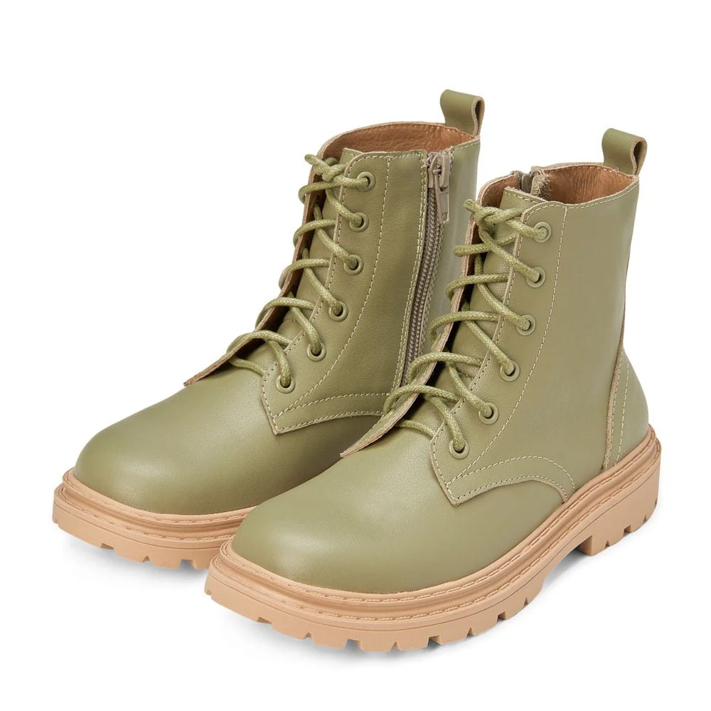 Willow Khaki Boots - Image 2