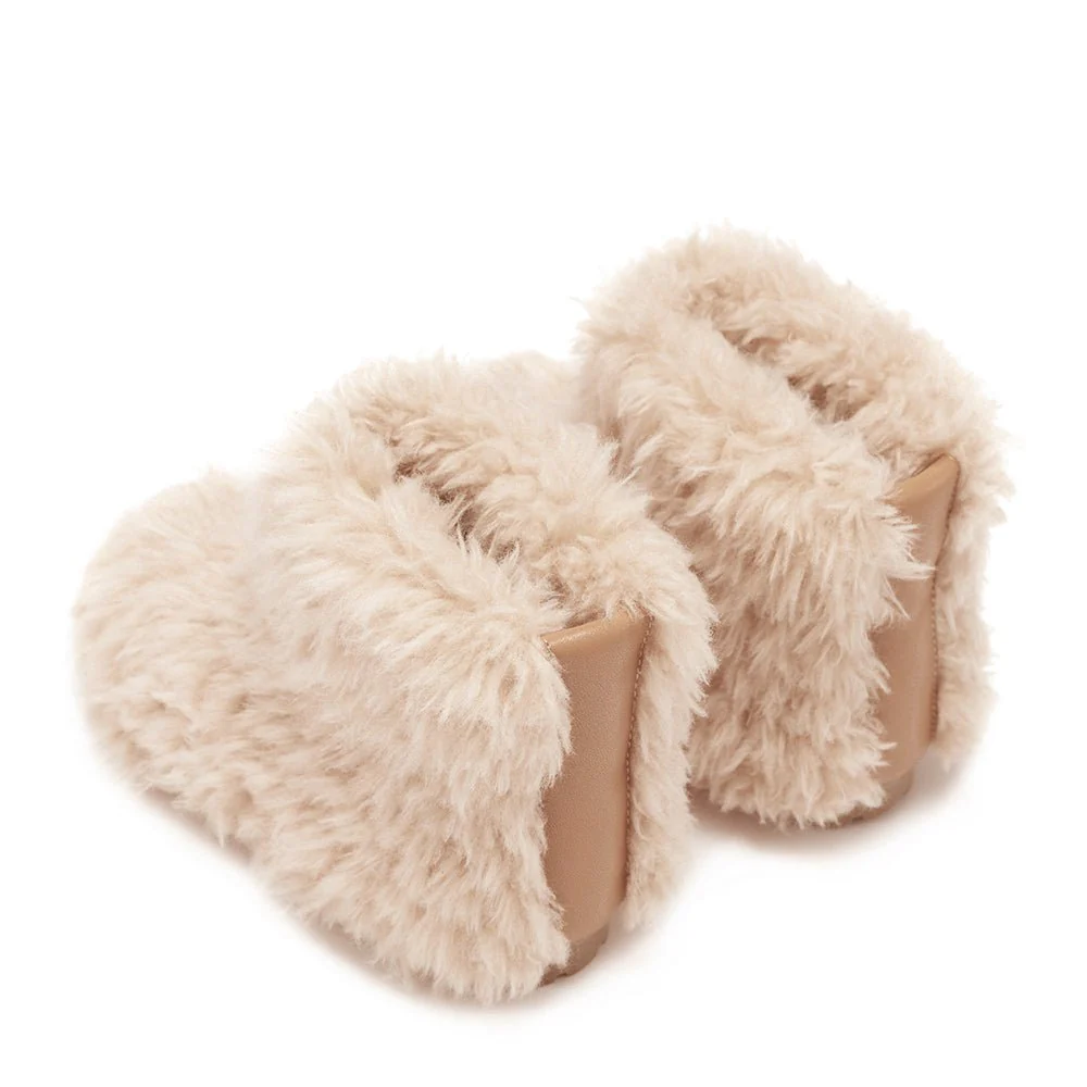 Yeti Mini Beige Boots - Image 3