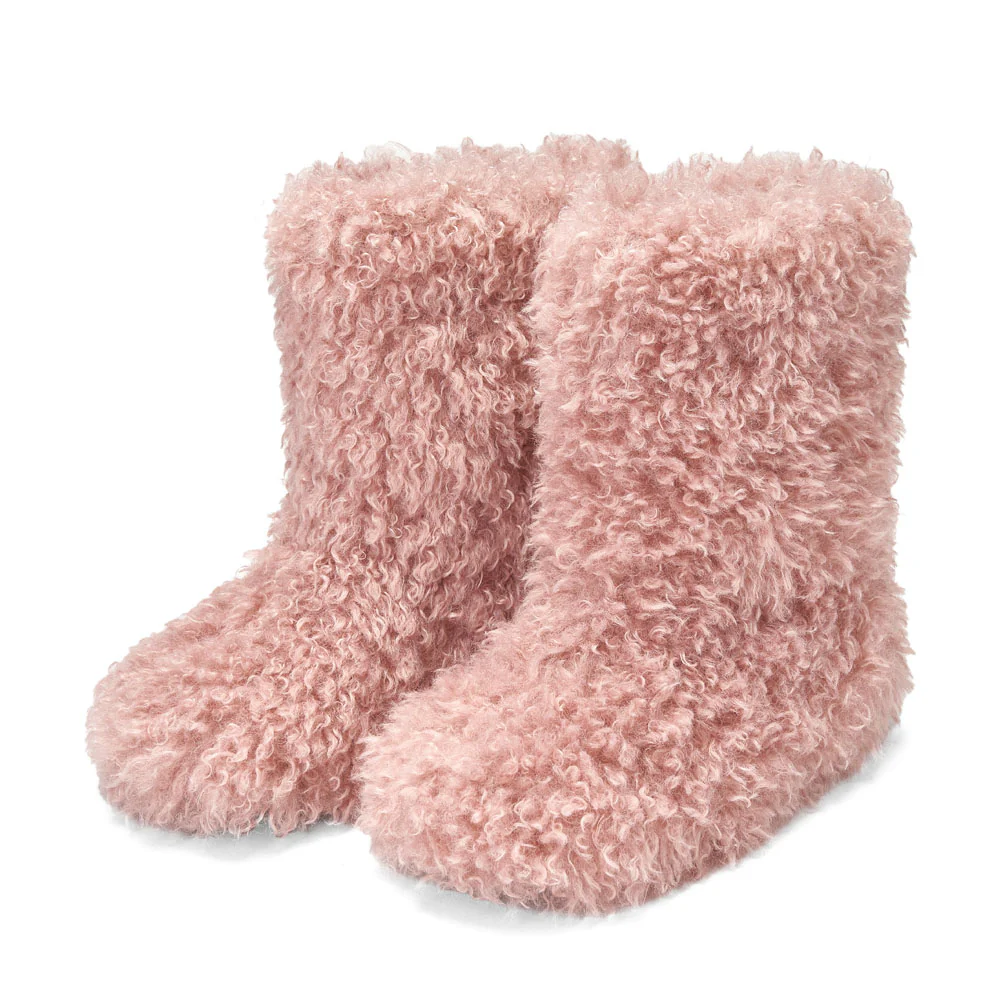 Yuki Midi Pink Boots - Image 2