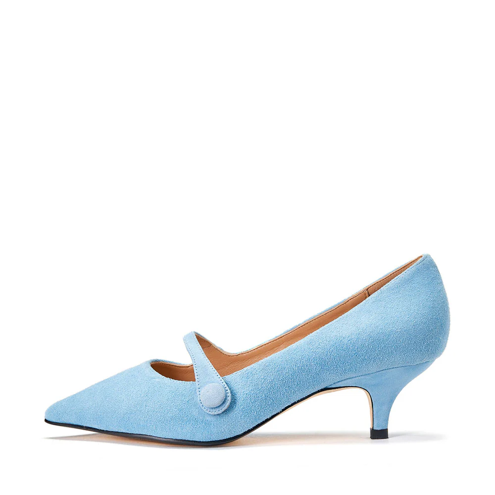 Yvonne Blue Shoes