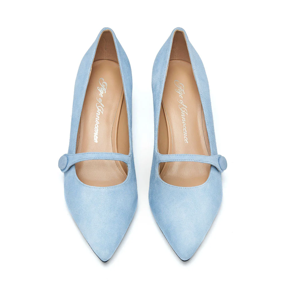 Yvonne Blue Shoes - Image 3