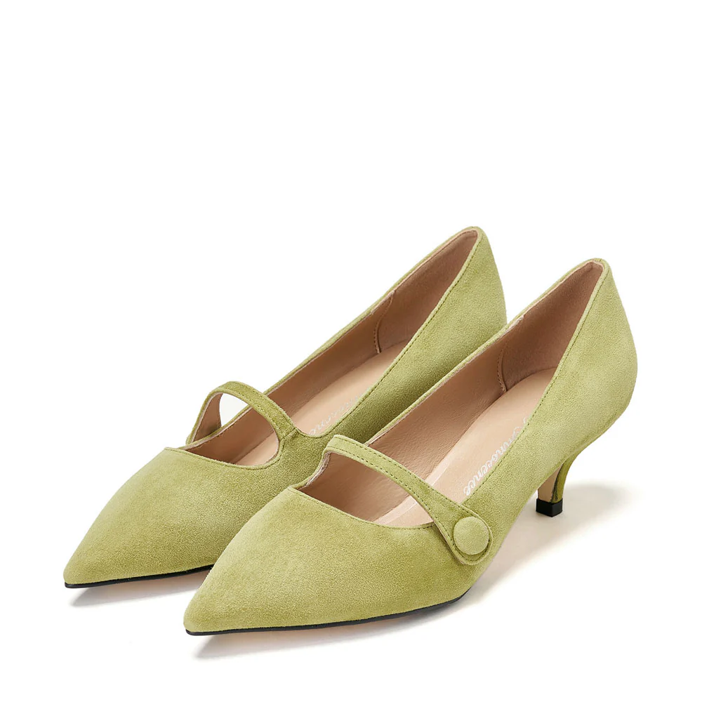 Yvonne Light Green Shoes - Image 2