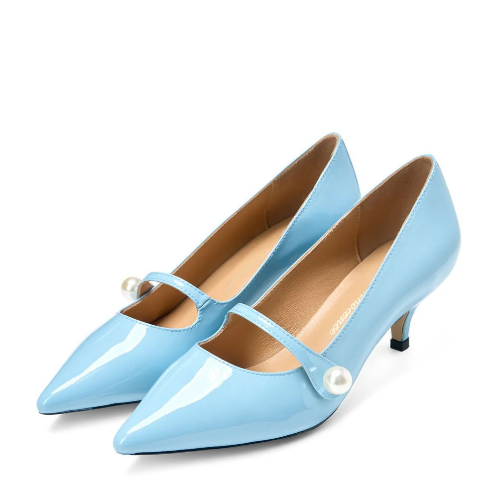 Yvonne PL Blue Shoes - Image 2