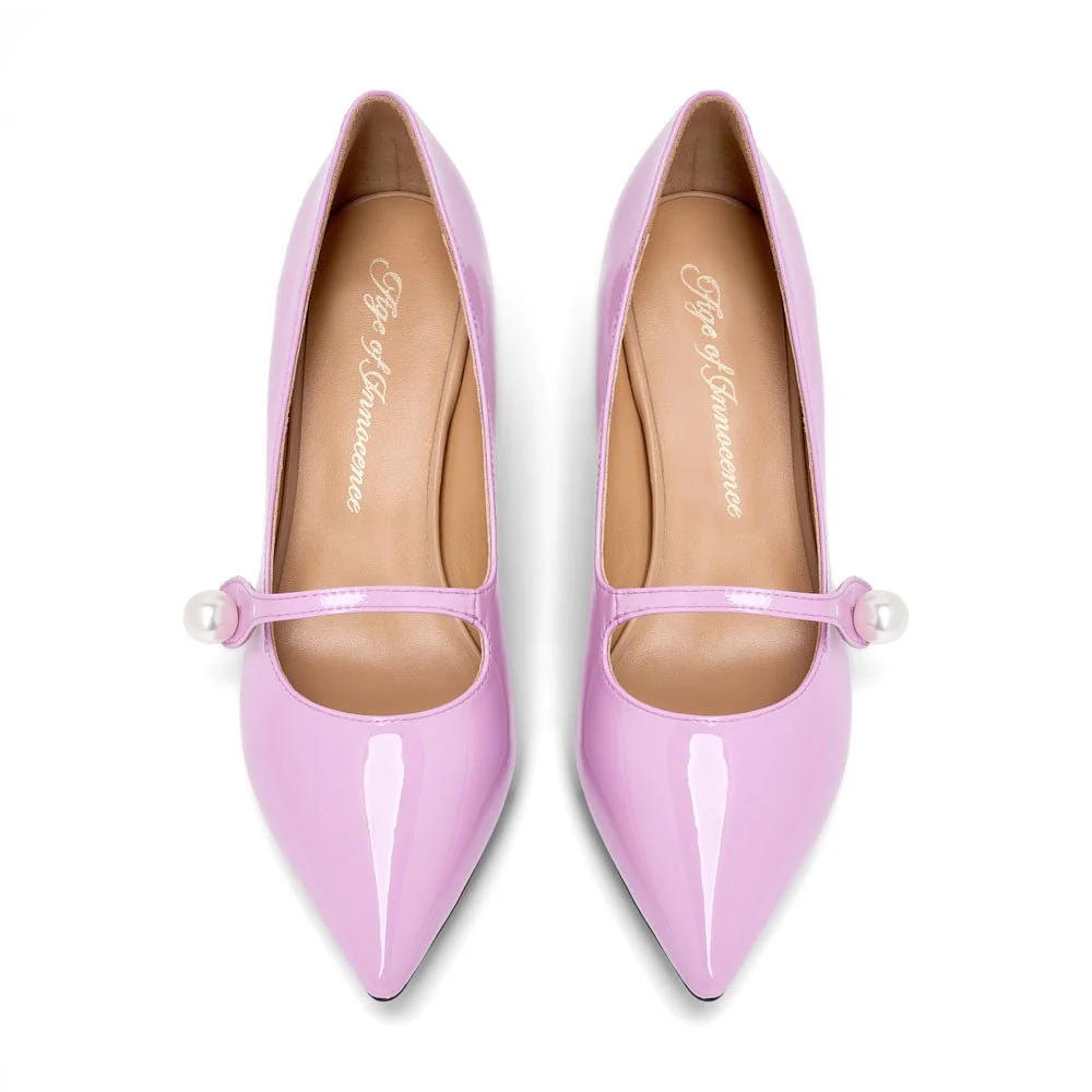 Yvonne PL Lilac Shoes - Image 3