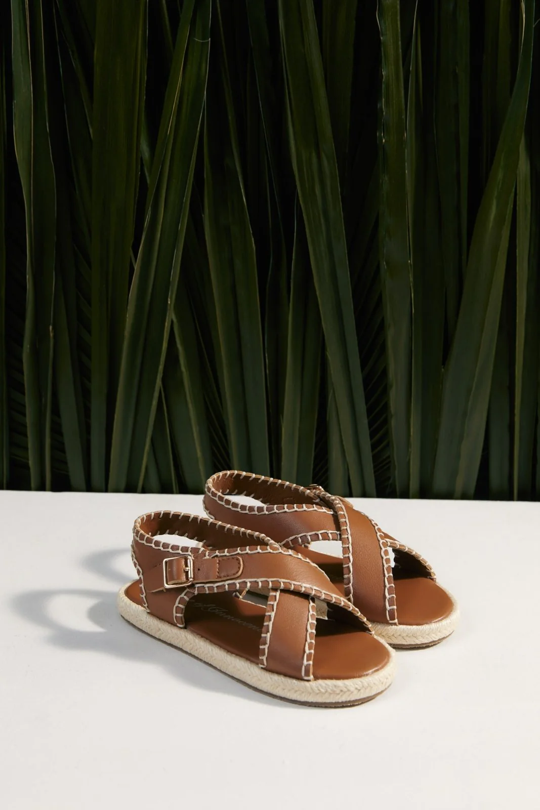 Zella Camel Sandals - Image 3