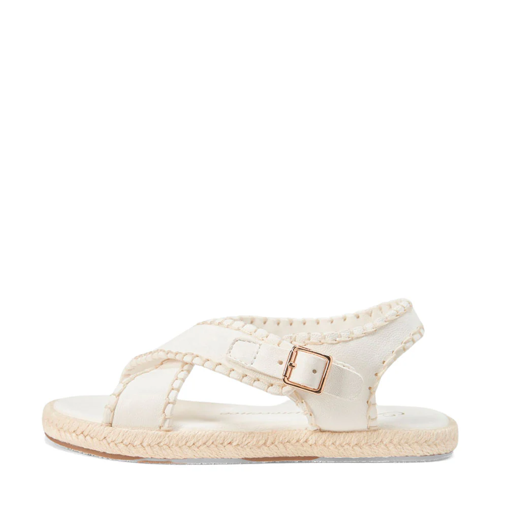 Zella White Sandals